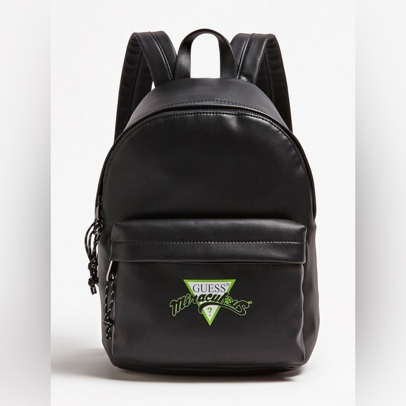 New GUESS Faux Leather Backpack main image 5